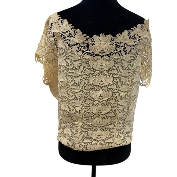 Tops - Vintage 1950s Lace Top - lg